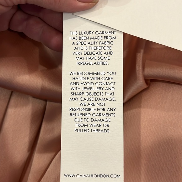 NWT Galvan London wide leg satin pant - Picture 12 of 15